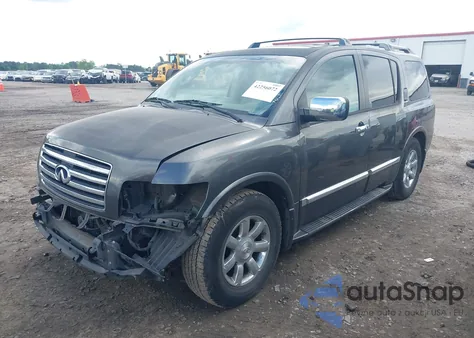 2006 Infiniti Qx56 из США, поврежденный, VIN 5N3AA08A76N808648